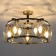 Smart ceiling lamp Aragon, 60W, E14, 55x55x33 cm