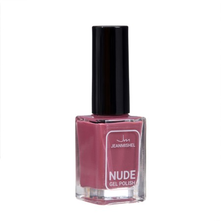 Nail polish with Nude Collection gel effect, tone 394, burgundy tope, 12 ml-1