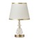 Board lamp “Carolina” E27 40W gold 22x22x34.5 cm