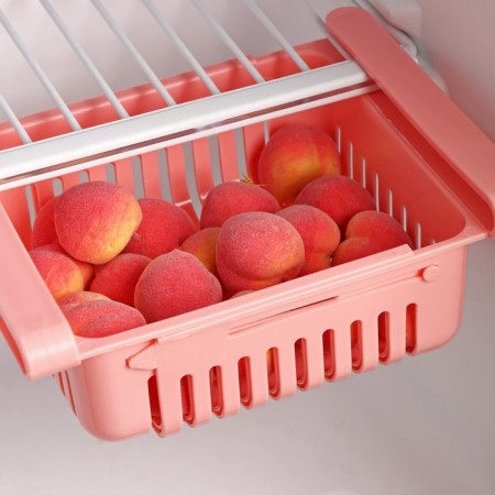 The shelf suspended in the refrigerator sliding shares, 20 (28) × 16.2 × 7.5 cm, color mix-6