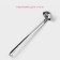 Stainless steel canvas of the EVERYDAY, 30 ml, 27 × 5 cm, silver color