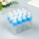 Window with pipette glass, plastic mix 7.5x2.2x2.2 cm