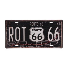 Decorative license plate, 