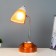 Avi table lamp E27 15W orange 16x16x49 cm Risalux