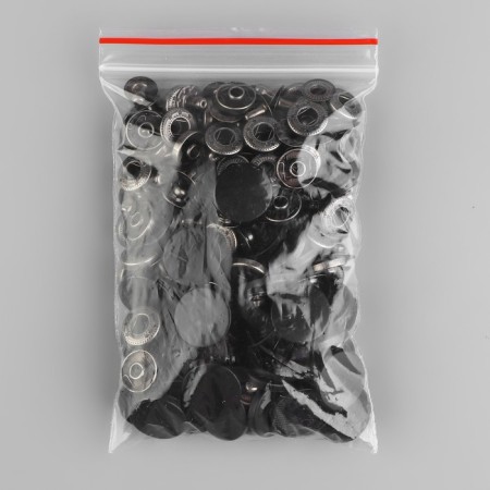 Installation buttons, alpha, d = 17 mm, black matte color-3