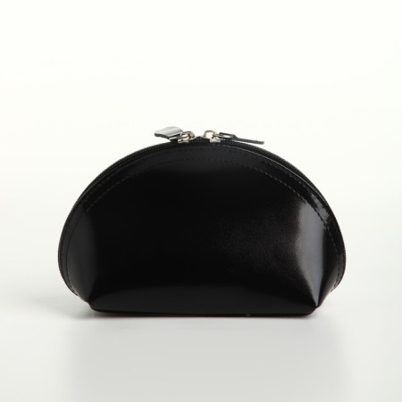 Cosmetic bag with lightning Textura, black color-2