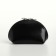 Cosmetic bag with lightning Textura, black color