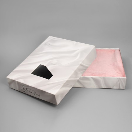Gift box for bedding, packaging, "delicate silk", 47 x 37 x 8.8 cm-3