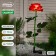 Garden lamp on the sunny battery "Rose Red", 75 cm, 5 LED, glow of white