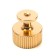 Handle button Cappio PK326, D = 28 mm, color gold
