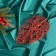 Decor shine "Monster leaves" 30 cm, mix
