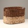 Wicker basket, 38x28x24 cm, reeds, seaweed