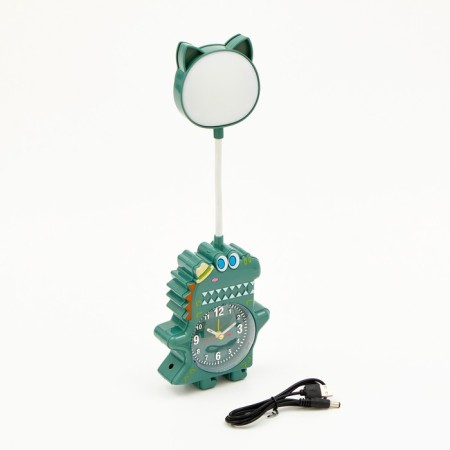 Dinosaur's backlight hours for children, curly, smooth move, on batteries 2aa-1