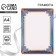 Classic certificate without inscription, blue, 157 gr/sq.m