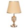 Seville table lamp E27 40W gold 25x25x42 cm Risalux