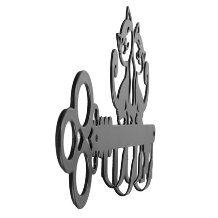 4-local "kittens" hanger, black-3