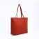 Zipper bag with zipper, brown color