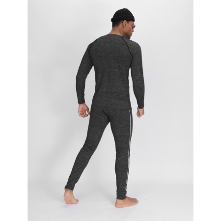 Male thermal underwear, size 54-56, dark gray color-10