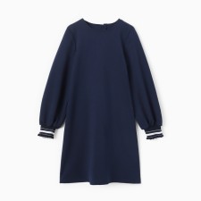 Dress for girls, dark blue color, height 152