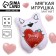 Magnet "bring love", cat