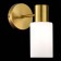 Wall lamp EVOLUCE. Sle1139-301-01. Gessi. 1x60 W, E14, 8x23 cm, brass color