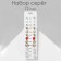 Pusets 12 pairs Onear, carefree, white-red color in gold