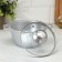 Pan, 1 l, d = 18 cm, h = 9 cm, glass cover, gray color