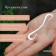 Rasser "hook", 12 cm, set of 30 pcs., Greengo