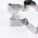 New Year. A set of cookies "Magic loops", metal, 4 pcs