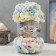 Yarn "Puffy fine color" 100% micropoliester 14.5m/100g (5949 children)