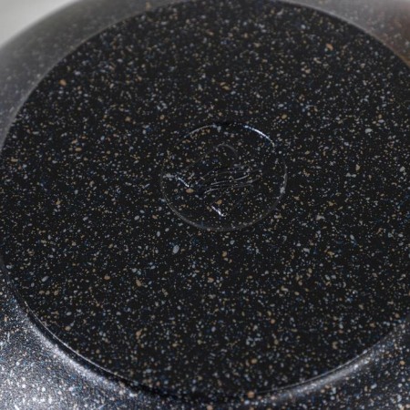 Granite Star pan, d = 28 cm, removable handle, anti -stick coating, black color-5