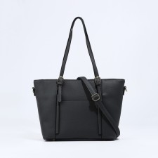 Zipper bag with zipper, gray color