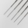 Set of felting needles medium (packaging 5 pcs.) No. 60
