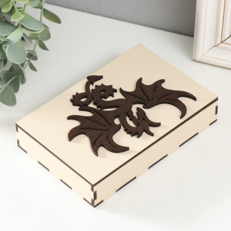 Casket "Dragon" 15x10x3 cm-2