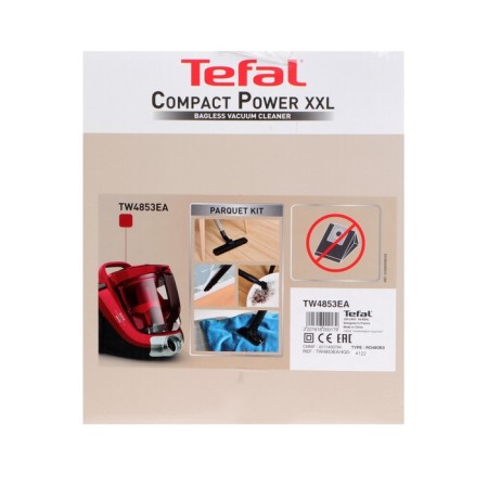 Vacuum cleaner Tefal TW4853EA, 550 W, 2.5 l, black/red-18