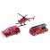A set of metal machinery "Fire Service", 3 pieces, mix, in a package