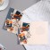 Postcard "Congratulations!" car, coffee, 37.9x16 cm