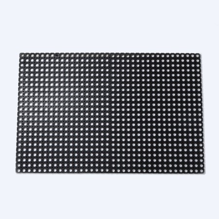 Muddy mud -bearded rug, 100 × 150 × 1.6 cm, black color