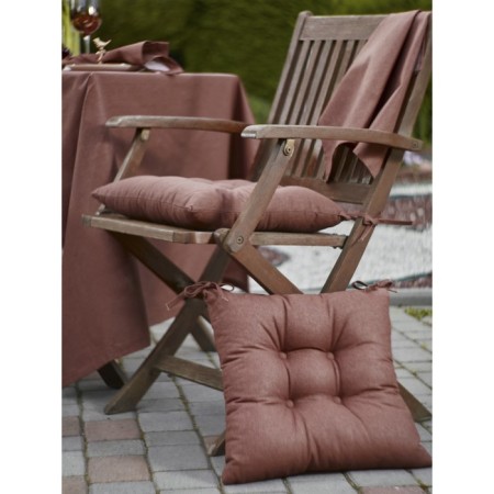 Pillow for Brown chair, size 40x40 cm, brown, 2 pcs-4