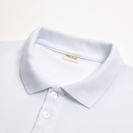 T-shirt (Polo) Male Minaku Regular Fit: White color, river 52-9