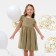 Dress elegant children's KAFTAN, p. 28 (86-92 cm), golden