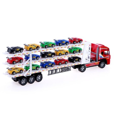 Truck inertial "Avtovos", with 15 cars-1