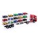 Truck inertial "Avtovos", with 15 cars