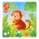 Set of puzzles 4 in 1 "on a large balloon"