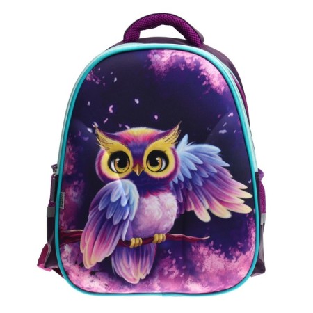 Backpack backpack Calligrata, 39x30x14 cm, "owl", for girls-12