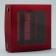 Box for sweets, confectionery packaging, 9 cells, “burgundy”, 14.7 x 14.7 x 3.5 cm
