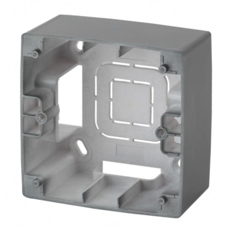 Box for overhead installation, 1 post, era12, graphite
