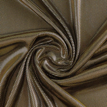 Loskot for needlework, gold color, 100 × 150 cm