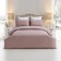 Arya Home Otel sheet, satin, size 240x260 cm, dark beige color