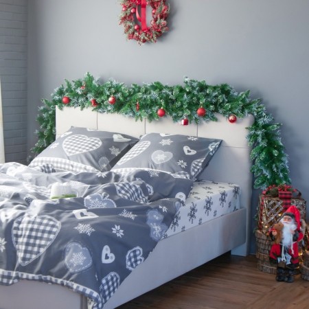 Bed linen Ethel 2 joint venture Scandi 175x215 cm, 200x220 cm, 70x70 cm - 2 pcs-6